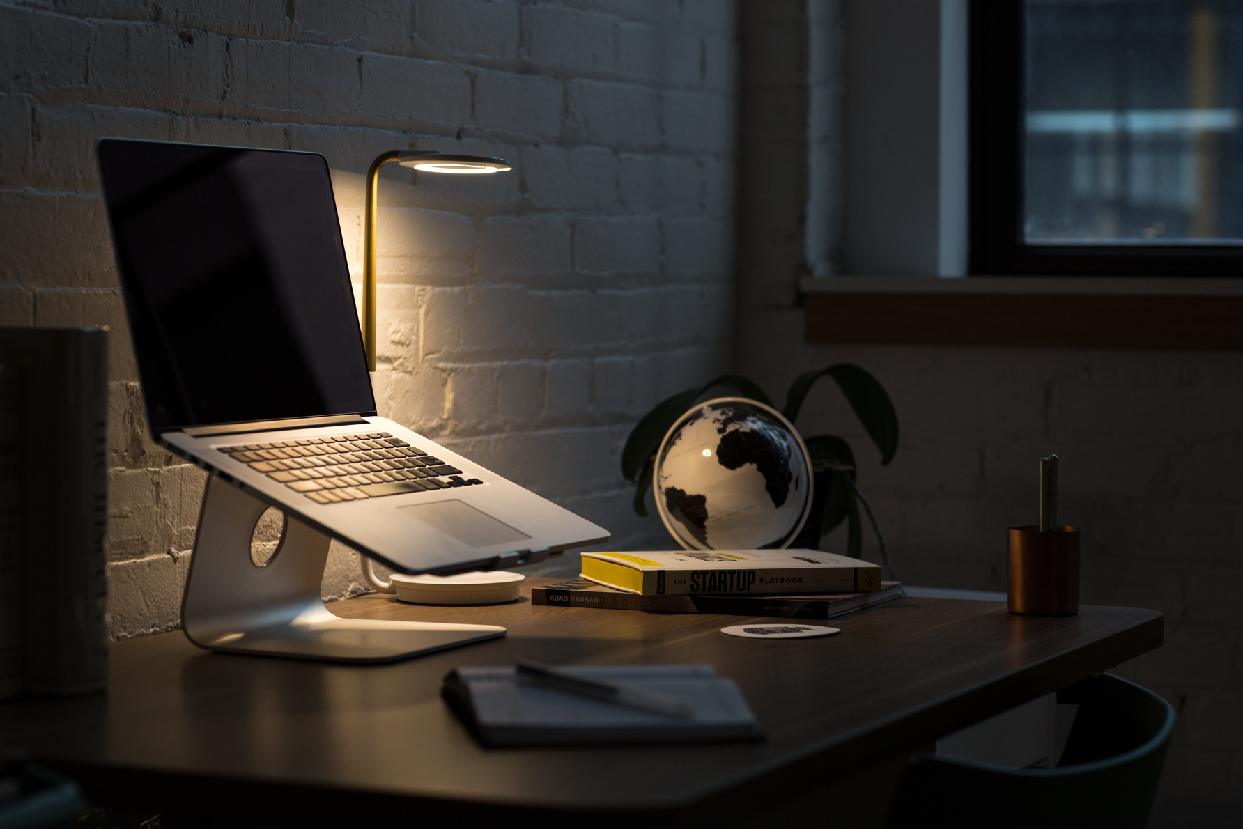 Laptop on the Desk